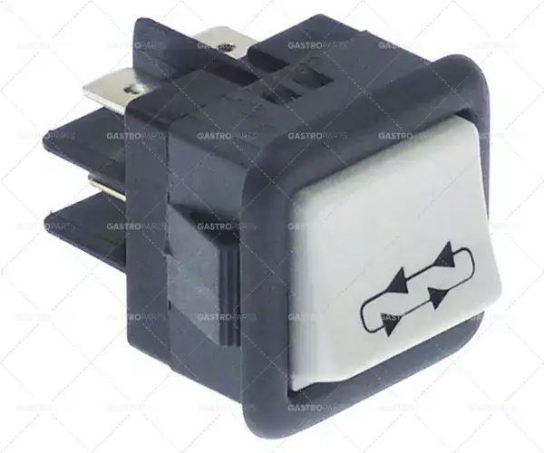 momentový kolébkový spínač montážní rozměry 27,8x25mm bílý 2NO 250V 16A Koupit Online