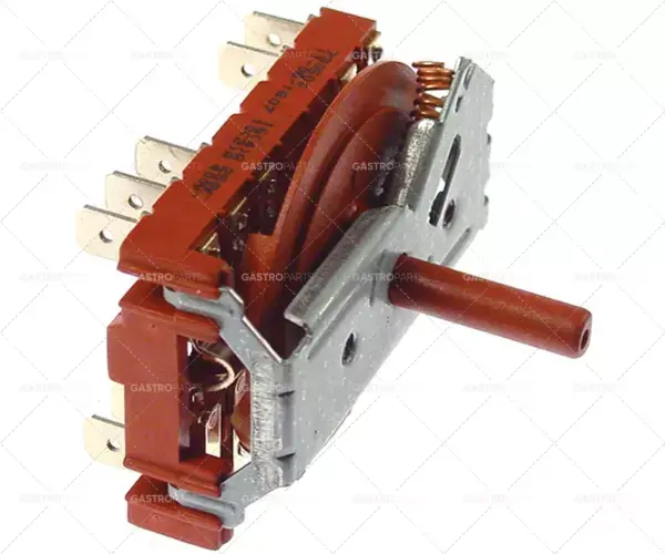 Rotační spínače polohy 3 1-2-3 kontaktní sady 5 Typ 46RCTH 400V 16A osy o 6x4,6mm hřídel délka 23mm Top Prodej