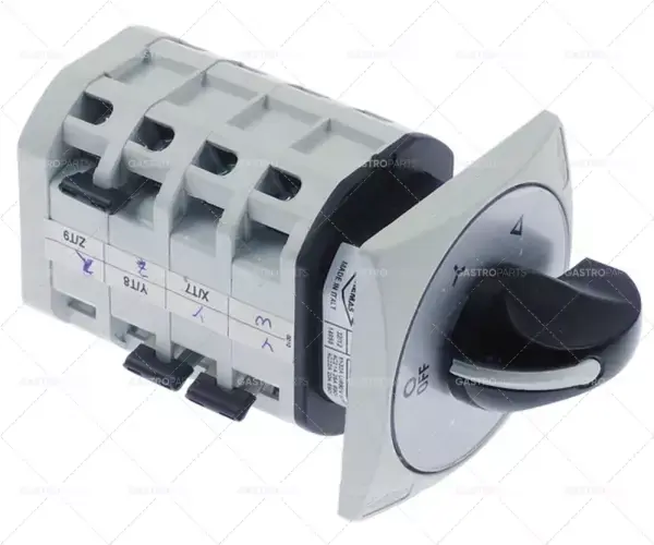 Omezená Nabídka otočný spínač 3 0-1-2 sady kontaktů 8 typ CR0250010 690V 32A hřídel ø 5x5mm hřídel D 17mm