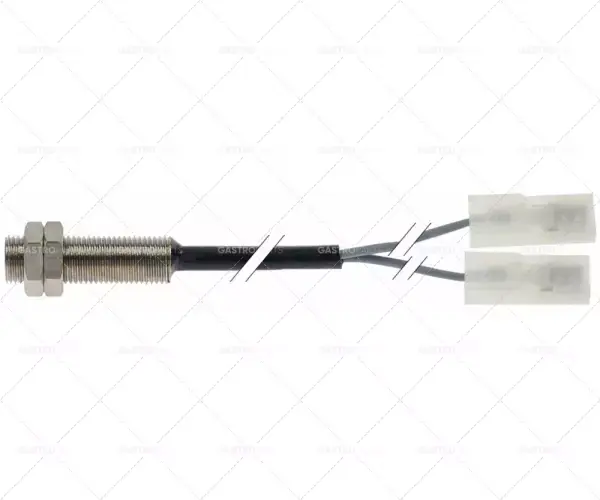 magnetický spínač závit M10x0,75 1NO 250V 0,04A P max. 10W připojení vnější faston 6,3 mm Nová Kolekce