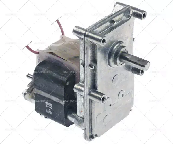 Ověřený převodový motor Pitco typ zem-6006-25 230V 50/60Hz hřídel ø 8/9mm d 120mm š 70mm v 155mm