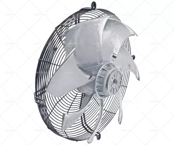 axiální ventilátory kolo ventilátoru ø 500mm 400V 50Hz 770/490W montážní vzdálenost 565mm otvor ø 9,5mm 1300/1025RPM Super Cena