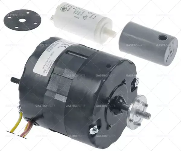 motor ventilátoru 10W 240V 50Hz délka kabelu 200mm FASCO AE1E5781K s kondenzátorovým ložiskem kluzné ložisko Nejprodávanější