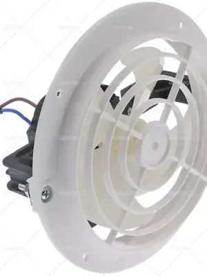 Odeslání Ihned ventilátor 240V 7,5W 50/60Hz kolo ventilátoru ø 100mm montážní vzdálenost 95mm ø 150mm