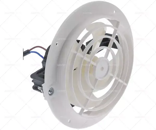 Odeslání Ihned ventilátor 240V 7,5W 50/60Hz kolo ventilátoru ø 100mm montážní vzdálenost 95mm ø 150mm