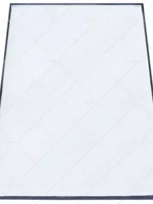 Ověřený skleněná deska D 635 mm Š 390 mm tloušťka 10 mm plochá montáž poz. dveře pro chladničku s vitrínou