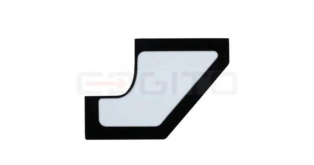 Super Cena SKLO DVEŘÍ SPODNÍ LEVÁ STRANA SÍTOTISK JCB RYPADLO-NAKLADAČ 2CX 333/E8289