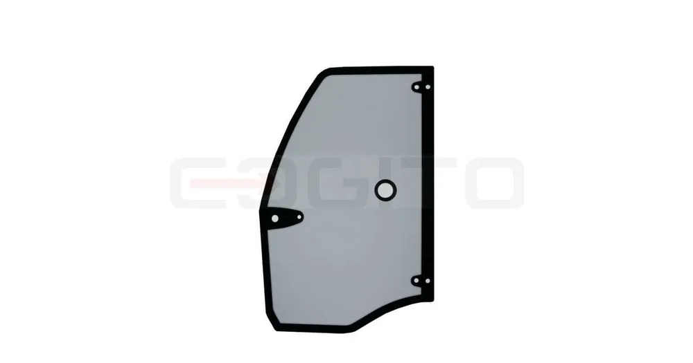 Autentický SKLO DVEŘÍ LEVÁ STRANA SÍTOTISK KOLOVÝ NAKLADAČ YANMAR V7 V8 172547-68870