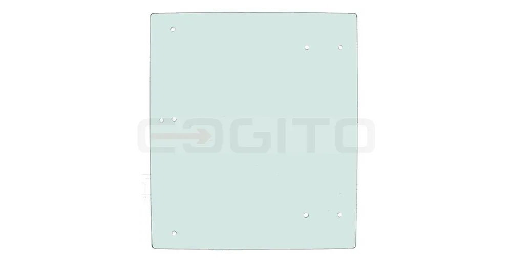 Dokud Zásoby Vydrží HORNÍ LEVÉ/PRAVÉ TVRZENÉ SKLO DVEŘÍ AMMANN AP240 4-6610010882