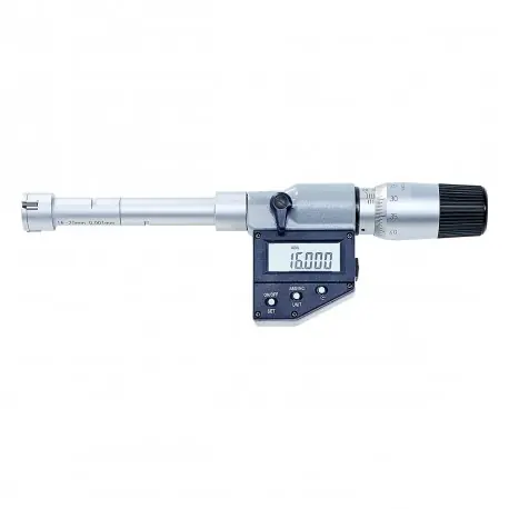 Digitální mikrometr - 3bodový dutinoměr 16-20 mm, rozlišení 0,001 mm, IP65 Pouze Dnes