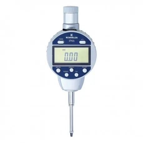Objednat Nyní Digitální úchylkoměr 0-25 mm s datovým výstupem, rozlišení 0,001 mm, IP 65