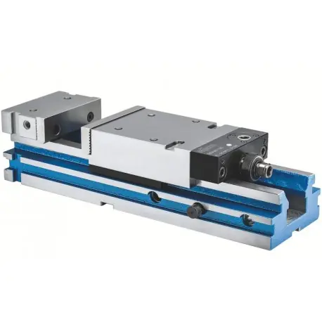 Hydraulický strojní svěrák RÖHM RBAW, šíře čelistí 135 mm Originální