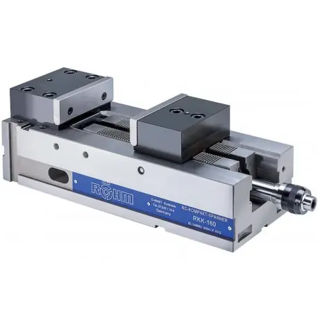 Objednat Nyní Přesný NC strojní svěrák RÖHM RKK 125 mm s mechanickým posilovačem