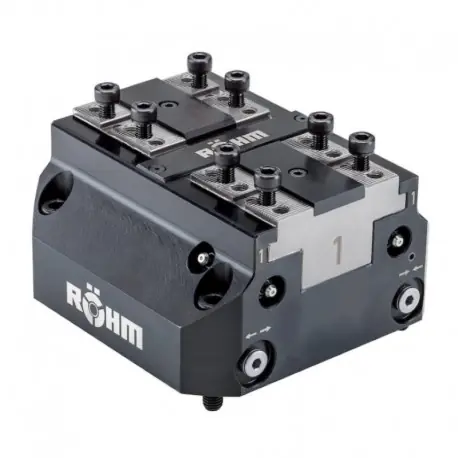 Přímo Od Výrobce Hydraulicky ovládaný středový svěrák KZS-H 100 mm, ozubení 1,5 x 60°, standard