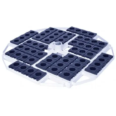 CNC otočný rám pro RotaRex®, vč. 32x Capto C3 plast. vložek Rychlé Dodání