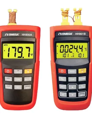 1 & 2 Channel Thermocouple Temperature Meter - Number of inputs 2Input type thermocouple K, J, T, EFeatures none Vrácení Zdarma