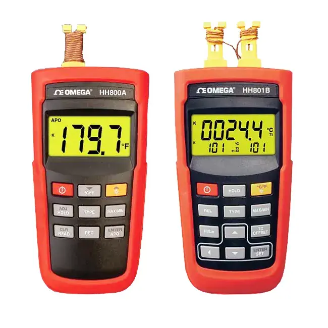1 & 2 Channel Thermocouple Temperature Meter - Number of inputs 2Input type thermocouple K, J, T, EFeatures none Vrácení Zdarma