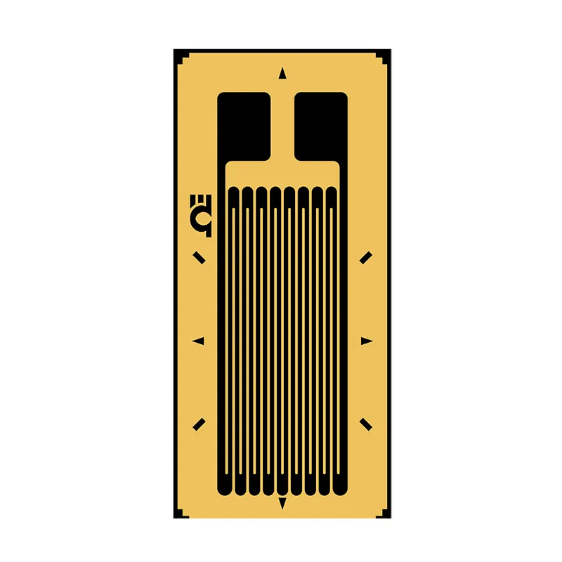 Dokud Zásoby Vydrží 1 Axis Linear Strain Gages (Pack of 10) - Termination type solder padsResistance 120 ΩGrid length 1,5 mmGrid width 1,2 mmCompensation ST (steel)
