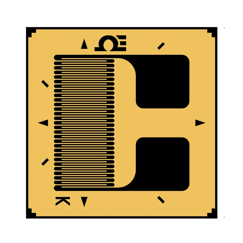 Sezónní Sleva 1 Axis Linear Strain Gauges with Transducer Quality (Pack of 5) - Termination type ribbon leadsResistance 350 ΩGrid length 3,2 mmGrid width 3,2 mmCompensation AL (aluminium)