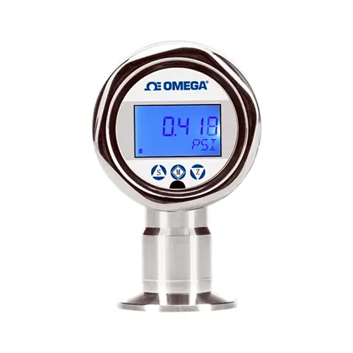 3-A sanitární konfigurovatelný tlakový snímač s LCD - Rozměr procesního připojení 1,5"Typ procesního připojení Tri-ClampMax. tlak (PSI) 100Min. tlak (PSI) -15Typ tlaku smíšený Ověřený