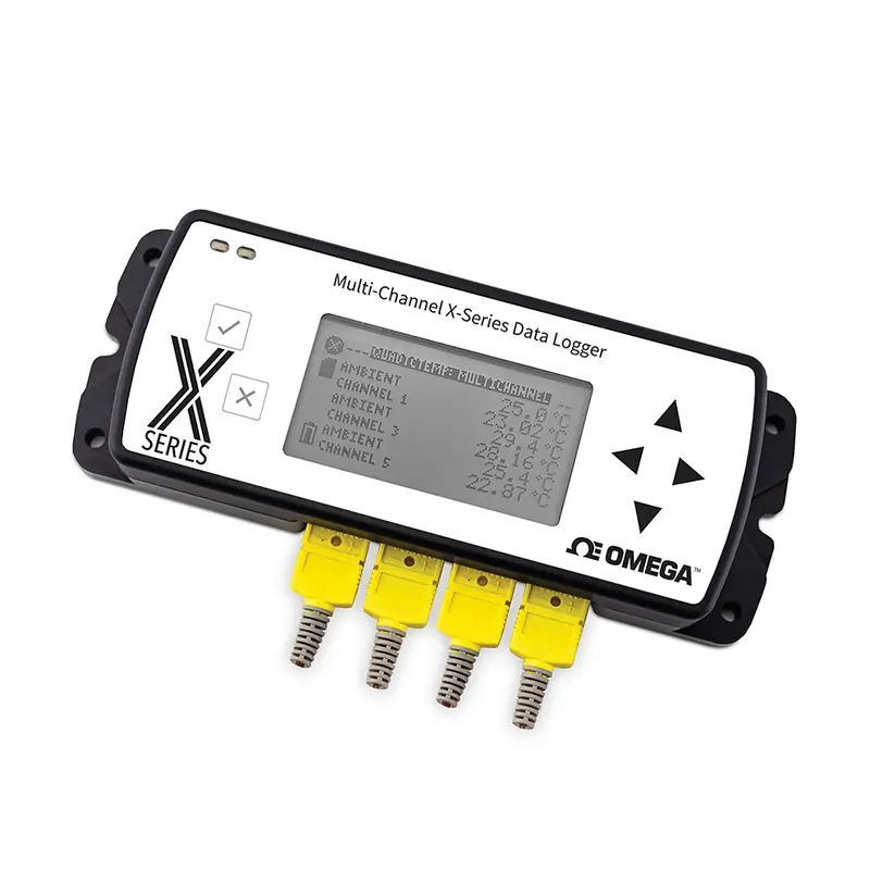 Kup Teď 4 a 8 kanálový termočlánkový datalogger s LCD displejem