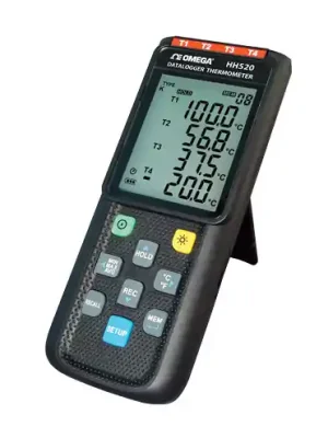 4 kanálový teploměr a datalogger pro termočlánky Kup Teď