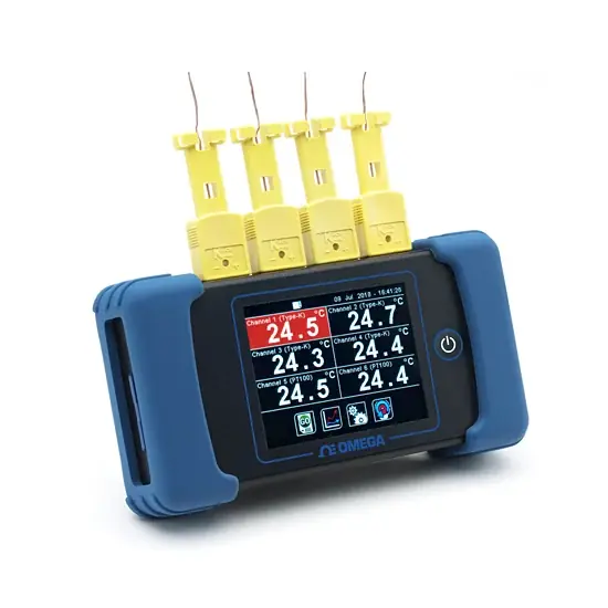 Akční Nabídka 6 Channel Temperature Data Logger with USB and SD slot