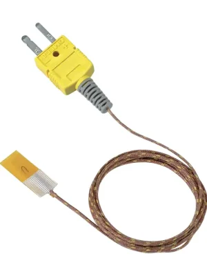 Fast Response Self-Adhesive Thermocouple (Pack of 5) - Thermocouple type JTermination type miniature connector SMPWire lenght 1,8 m (72")Overbraid type Stainless steel Originální