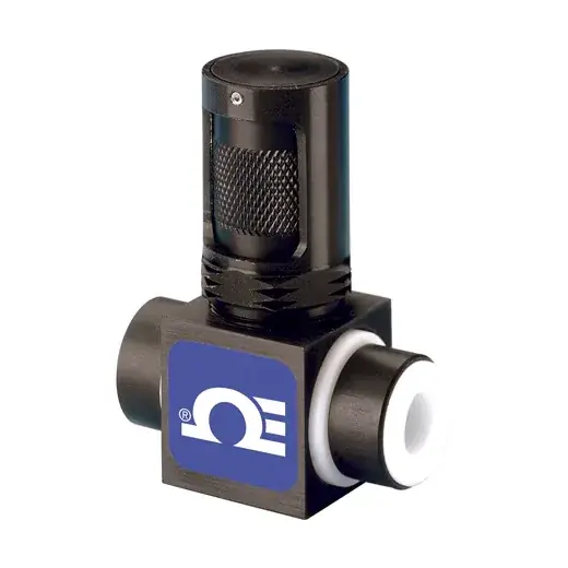 Jehlový ventil (PTFE) - Cv průtoku 0,003Maximální průtok plyn 0,6 l/min - kapalina 36 ml/minRozměr procesního připojení 1/4"Typ procesního připojení kompresní fitinkMateriál Hliník Levný