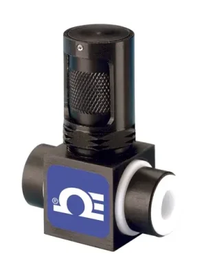 Hit Sezóny PTFE Needle Valves - Cv coefficient 0,15Maximum Flow Rate gas 30 l/min - liquid 1,8 l/minProcess connection size 1/4"Process connection type compression fittingMaterial Aluminium