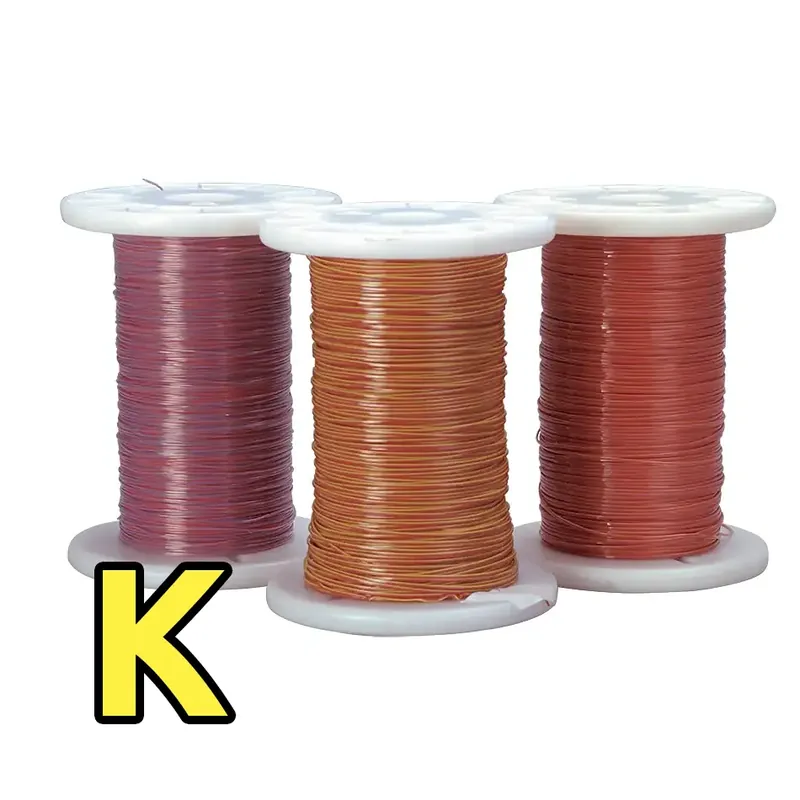 K Type Thermocouple Duplex Wire (AWG 40/36/30) - Wire insulation GlassWire diameter 0,127 mm (36 AWG)Accuracy class 1Lenght 30 m (100 ft) Akce