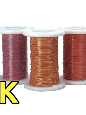 K Type Thermocouple Duplex Wire (AWG 40/36/30) - Wire insulation GlassWire diameter 0,127 mm (36 AWG)Accuracy class 2Lenght 300 m (1000 ft) Výhodná Nabídka