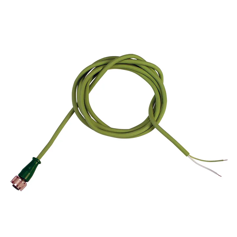 Kabel s konektorem M12 nebo M8 pro termočlánky - Typ termočlánku KBarevné značení ANSIDélka kabelu 15 m (49 ft)Konektor A přímý M12 (zásuvka)Konektor B není (odizolované konce) Omezená Nabídka