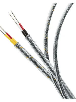 Akční Cena Stainless Steel Overbraid Thermocouple Duplex Extension Wire - Thermocouple type EWire diameter 0,510 mm (24 AWG)Lenght 60 m (200 ft)