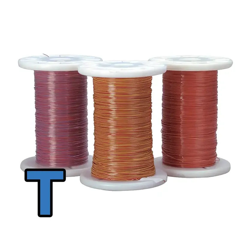 Akční Nabídka Termočlánkový drát typu T s dvojitou izolací (AWG 40/36/30) - Izolace drátu PFA (teflon)Průměr drátu 0,127 mm (36 AWG)Přesnost třída 1Délka 15 m (50 ft)