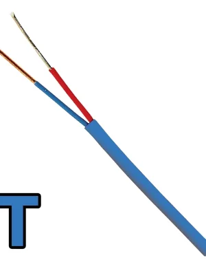 Aktuální Termočlánkové kompenzační vedení typu T (AWG 24/20) - Izolace drátu PFA (teflon)Typ vodičů DrátPrůměr drátu 0,810 mm (20 AWG)Přesnost třída 1Délka 30 m (100 ft)