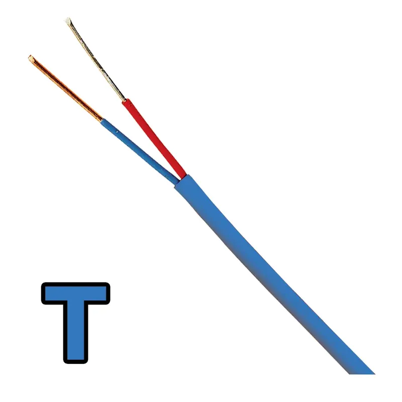 T Type Thermocouple Extension Wire (AWG 24/20) - Wire insulation FEPWire type SolidWire diameter 0,510 mm (24 AWG)Accuracy class 2Lenght 150 m (500 ft) Nová Kolekce