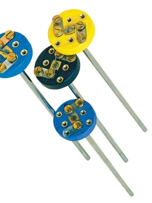 Akční Cena Termočlánková sonda s kruhovou svorkovnicí - Typ termočlánku JPrůměr 1,6 mm (1/16")Typ měřícího konce uzemněný spojDélka 30 cm (12")Materiál pláště Nerezová ocel 304