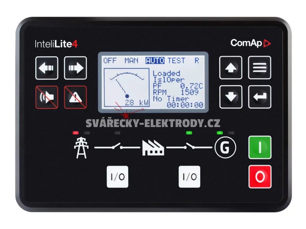 Finální Výprodej Automatika ComAp InteliLite4 AMF - do 11,5 kVA (1F)