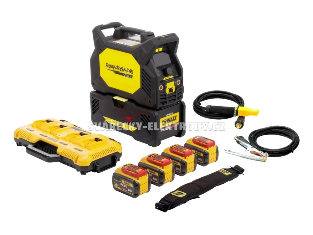 ESAB Renegade VOLT ES 200i + kabely Akumulátorová svářečka Finální Výprodej