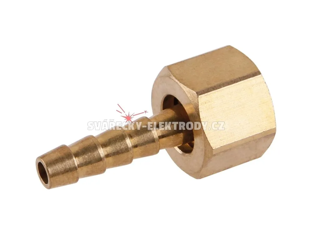 Hadicová vsuvka 6 mm s převlečnou maticí G 1/4" Akční Cena
