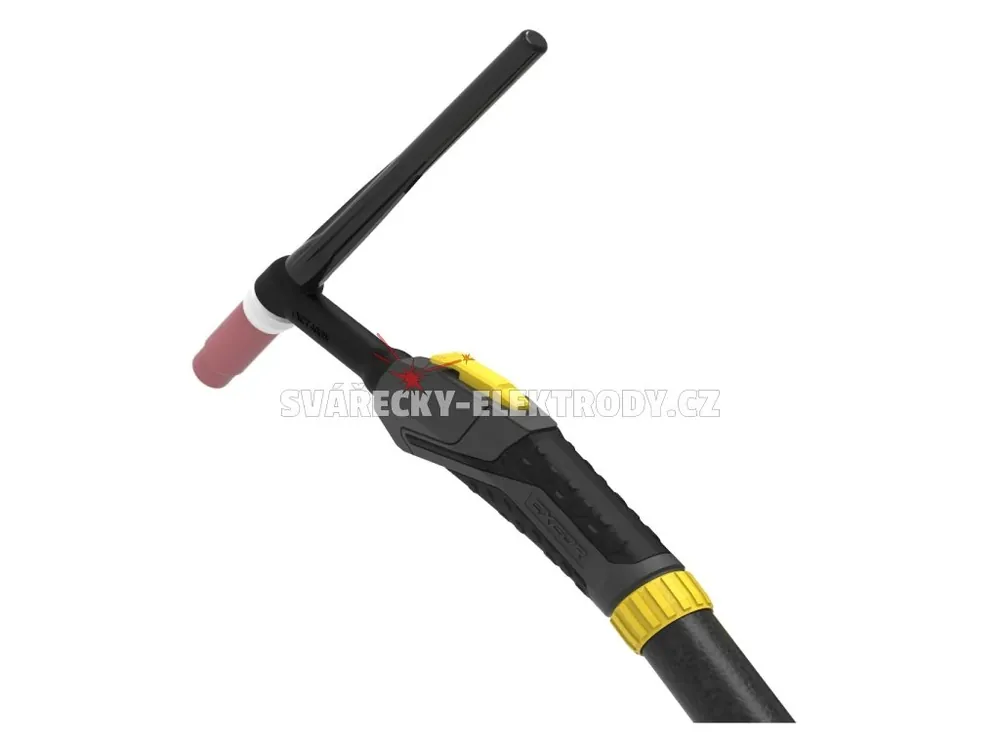 Časově Omezené Hořák ESAB Exeor TIG SR 17, OKC 50, Amphenol (8-pin) - 4 metry Pro Rebel EMP, Rogue ET.