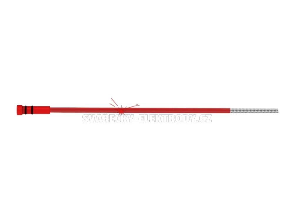 Akce Izolovaný bowden ARC M1/M22 - 1,0-1,2 mm - červený - 3 metry