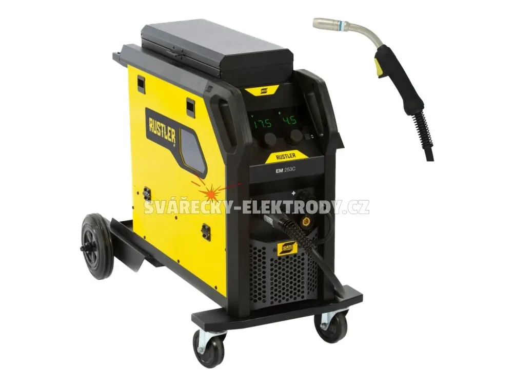 Top Prodej ESAB Rustler EM 253C + hořák MXL