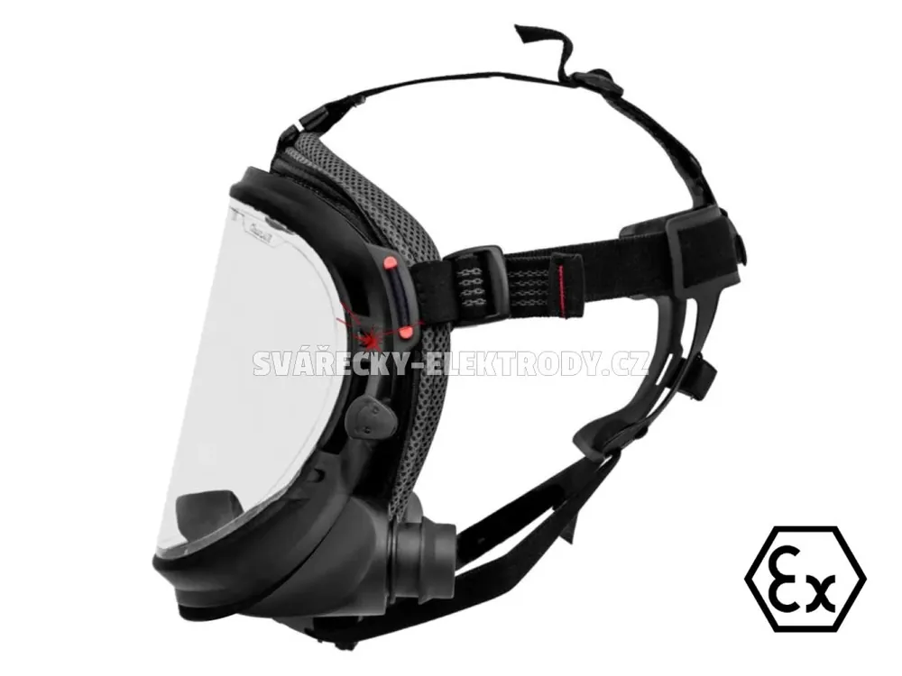 Přímo Od Výrobce Ochranný štít CleanAIR UniMask PC (5-bod) - šedý
