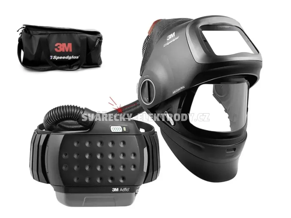 Autentický Svářečská kukla 3M Speedglas G5-01 (bez kazety) + 3M Adflo