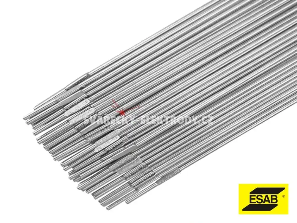 Vrácení Zdarma ESAB OK Tigrod 4043 - drát na hliník - 3,2 x 1000 mm (2,5 kg)