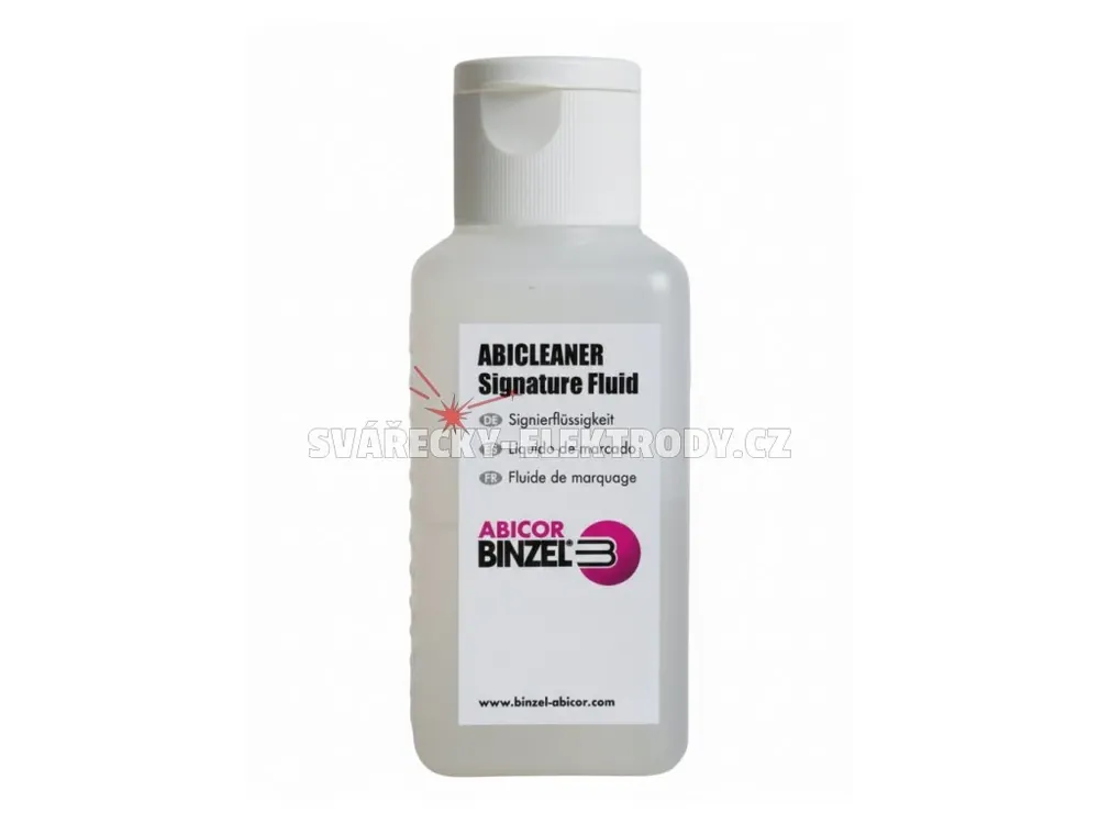 Finální Výprodej Značkovací kapalina BINZEL ABICLEANER Signature Fluid - 100 ml