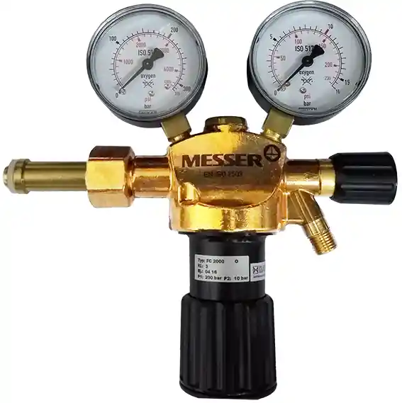 Ověřený Ventil rot. O2 Constant 2000 /71620245/ Messer 200/10 bar.