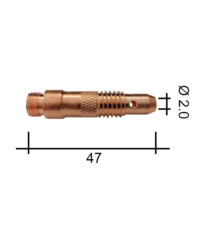 Spannzangenhalter 2,0 47 mm /TE0001-20/10N31M/701.0196-ZVAR/ WIG/17/18/26 Standard Sezónní Sleva